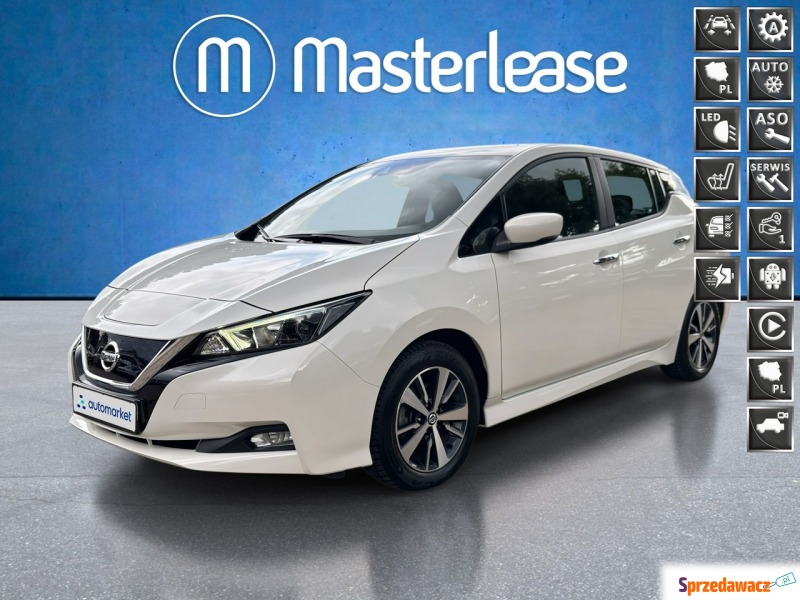 Nissan Leaf  Hatchback 2021 elektryczny, automat - Na sprzedaż za 52 850 zł - Warszawa
