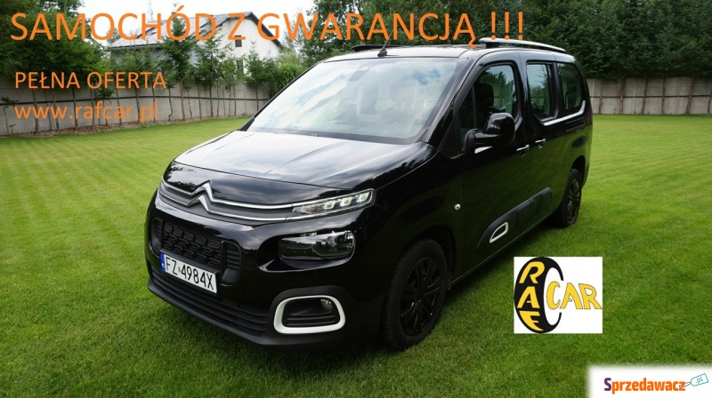 Citroen Berlingo  Kombi 2019,  1.2 benzyna, automat - Na sprzedaż za 49 999 zł - Zielona Góra
