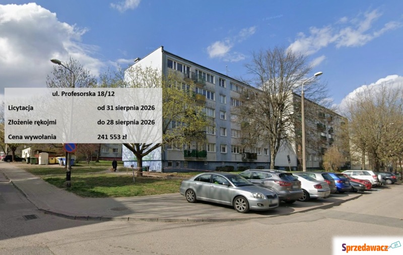 Mieszkanie dwupokojowe Olsztyn,   49 m2, parter - Sprzedam