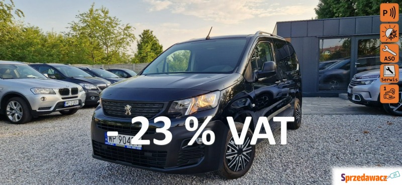 Peugeot Partner 2019,  1.5 diesel - Na sprzedaż za 38 007 zł - Płock