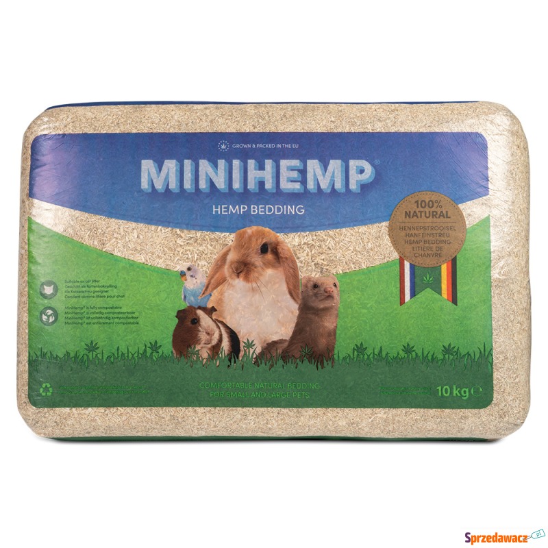 Minihemp Hemp Bedding - 2 x 10 kg - Akcesoria - Łódź