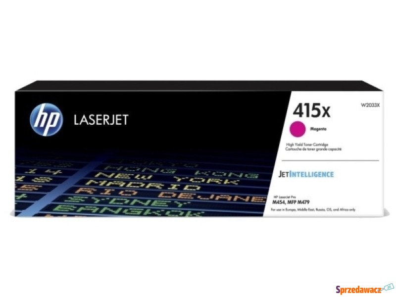 Oryginalny toner HP 415X XL pu...