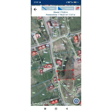 Działka budowlana Raszów sprzedam, pow. 1752 m2  (17.5a) - zdjęcie 3
