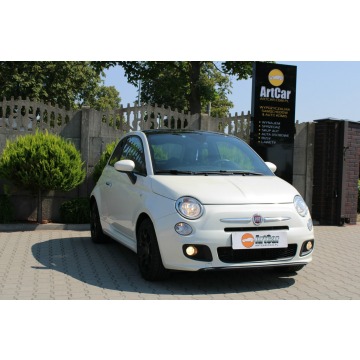 Fiat 500  Hatchback 2013,  1.2 benzyna - Na sprzedaż za 23 900 zł - Zambrów - zdjęcie 2