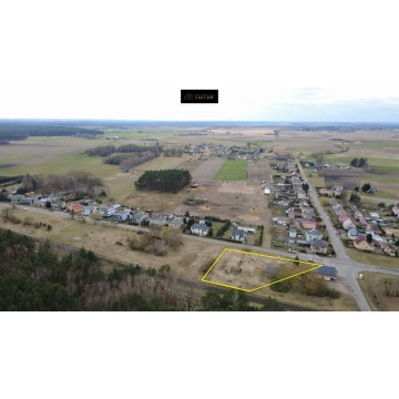 Działka budowlana Przysieczyn sprzedam, pow. 1344 m2  (13.4a), uzbrojona - zdjęcie 4