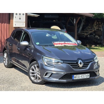 Renault Megane - Cała Oryginał GT-line Przebieg tylko 95tyś, Bogata, Duży tablet, Kubeł