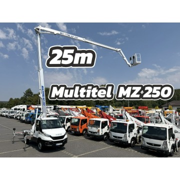 Iveco Daily 35S14 - Podnośnik Koszowy Multitel MZ 250 Zwyżka UDT MX Versalift Ruthmann P7