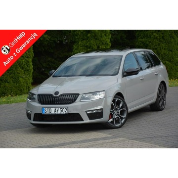 Škoda Octavia - VRS Panorama Radar ACC Duża Navi Kamera Bi-Xenon Ledy Skóry Parkt Aso