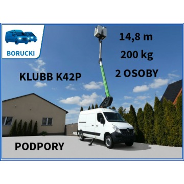 Renault Master - KLUBB K42P 14,8 m
