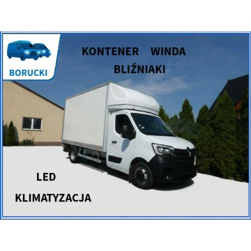 Renault Master - KONTENER WINDA BLIŹNIAKI KLIMATYZACJA