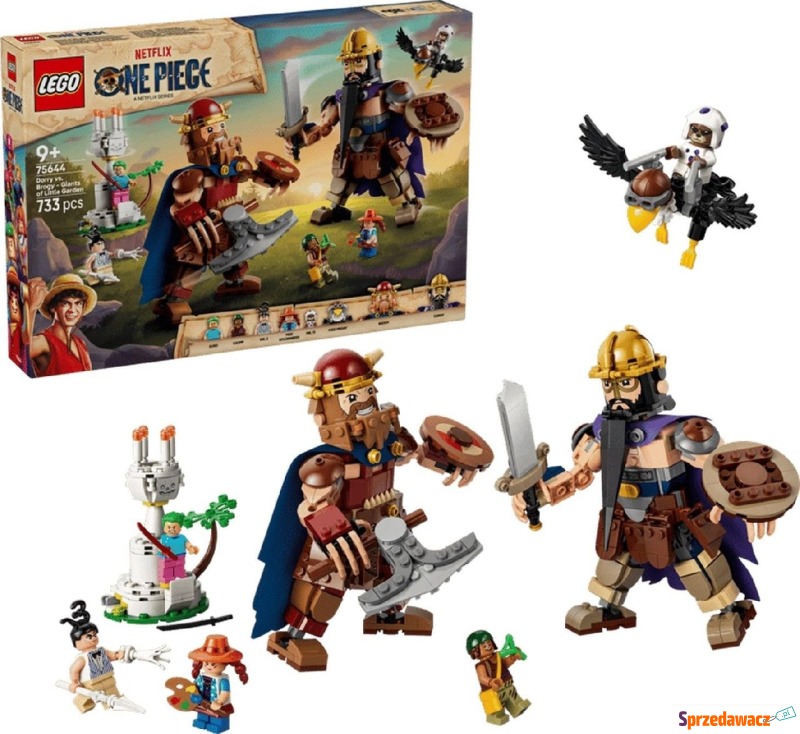 Klocki konstrukcyjne LEGO One Piece 75644 Giganci... - Klocki - Jelenia Góra