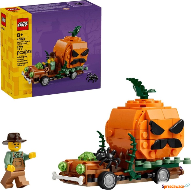 Klocki konstrukcyjne LEGO Iconic 40822 Dyniowy... - Klocki - Gdynia