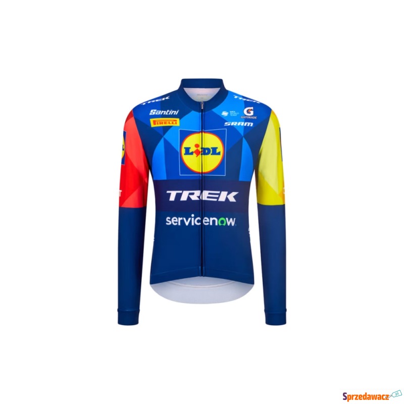 Koszulka termiczna Santini Lidl-Trek Team Replica... - Koszulki rowerowe - Ostrołęka