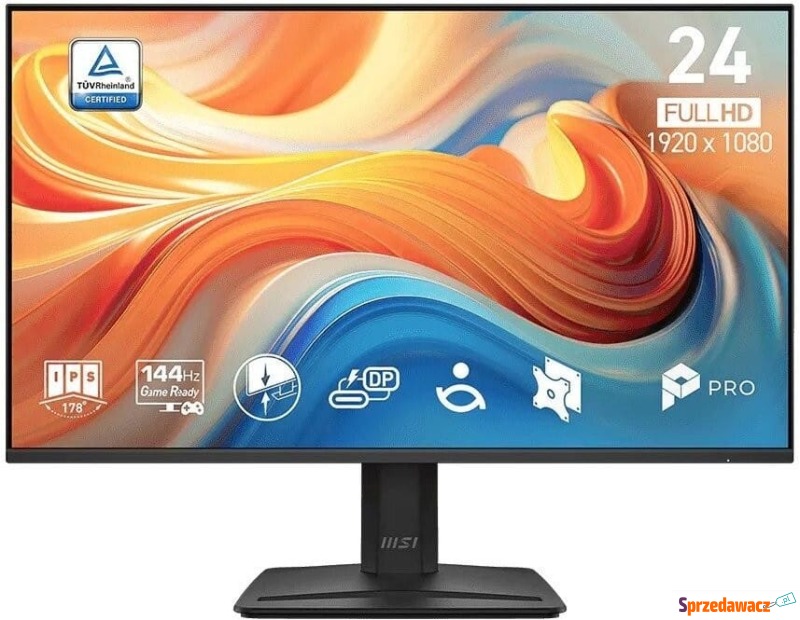 MSI PRO MP242 E14C - 144Hz | Full HD | IPS |... - Monitory LCD i LED - Jaworzno