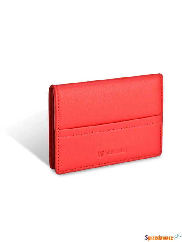 Skórzane etui na wizytówki Valentini Black & Red... - Etui na klucze - Katowice