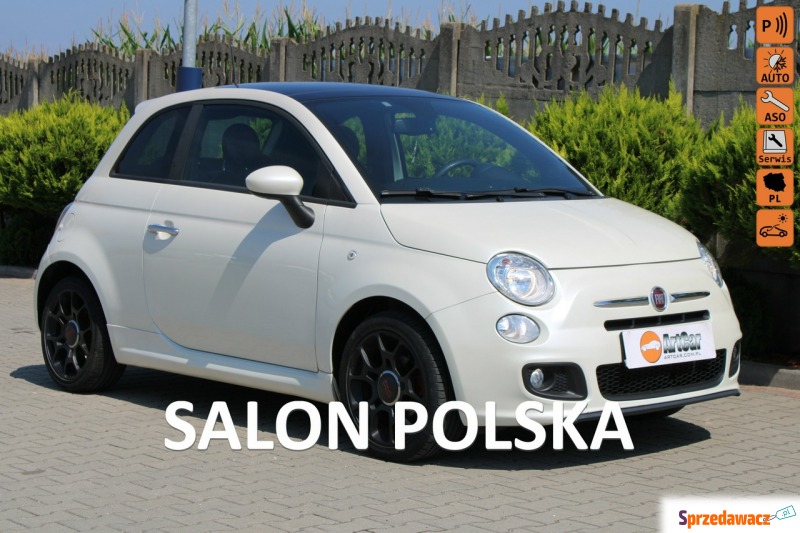 Fiat 500  Hatchback 2013,  1.2 benzyna - Na sprzedaż za 23 900 zł - Zambrów