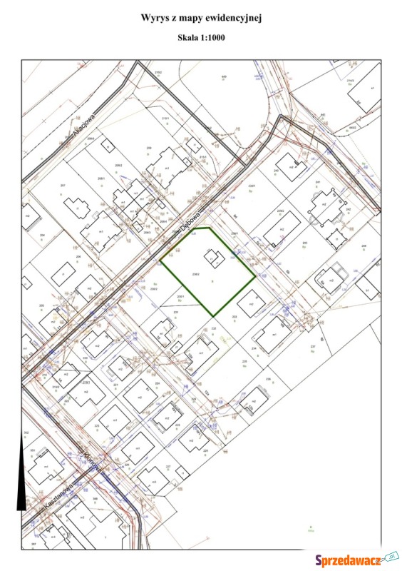 Działka budowlana na sprzedaż, 1177m², Elbląg,... - Działki na sprzedaż - Elbląg