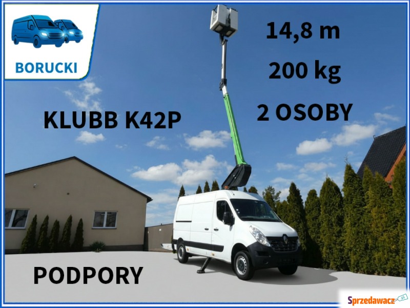 Renault Master 2018,  2.3 diesel - Na sprzedaż za 109 000 zł - Szamocin