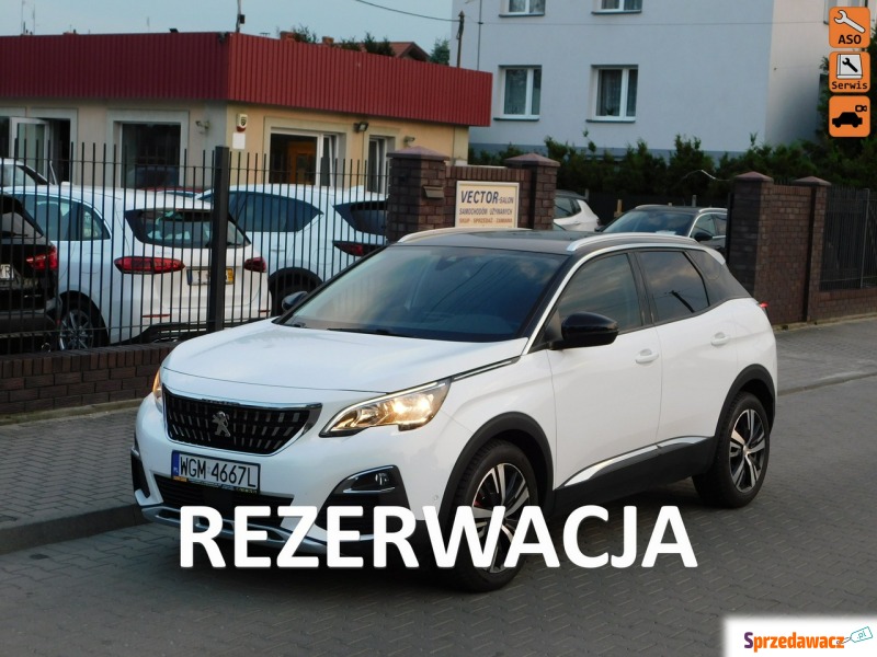 Peugeot 3008  SUV 2017,  1.2 benzyna - Na sprzedaż za 39 980 zł - Żyrardów