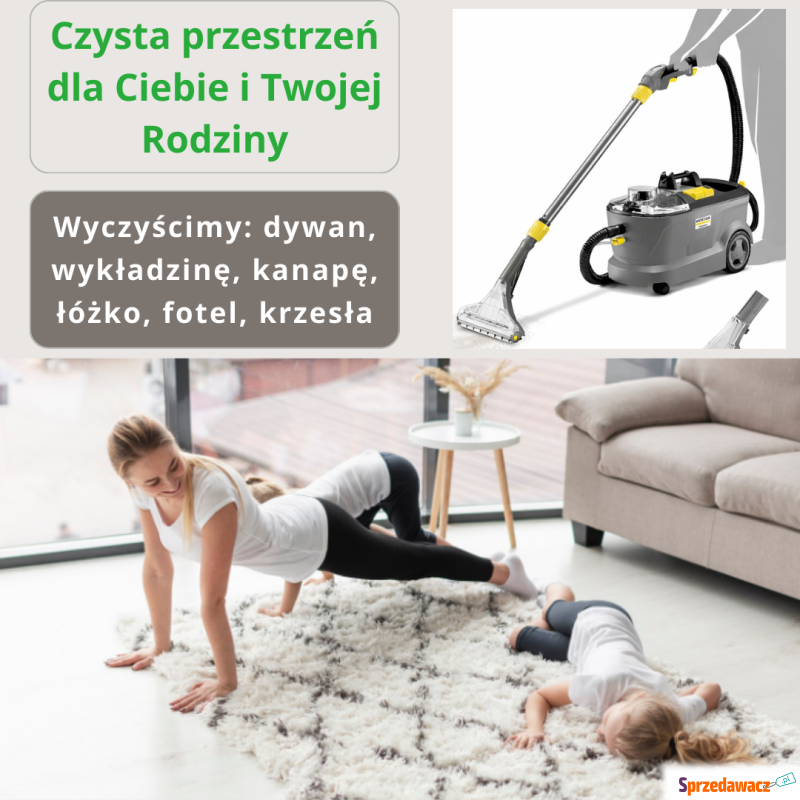 Czyszczenie ekstrakcyjne: pranie...