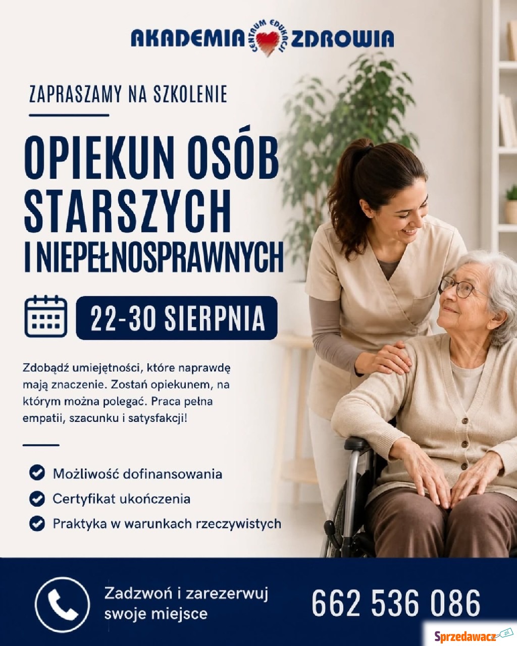 Szkolenie Opiekun osób starszych...