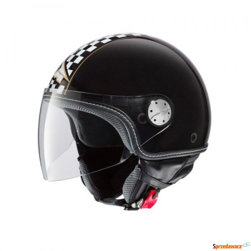 Kask AXO SUBWAY czarno-złoty