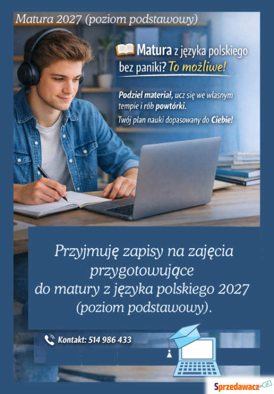 Matura z polskiego PP - korepetycje
