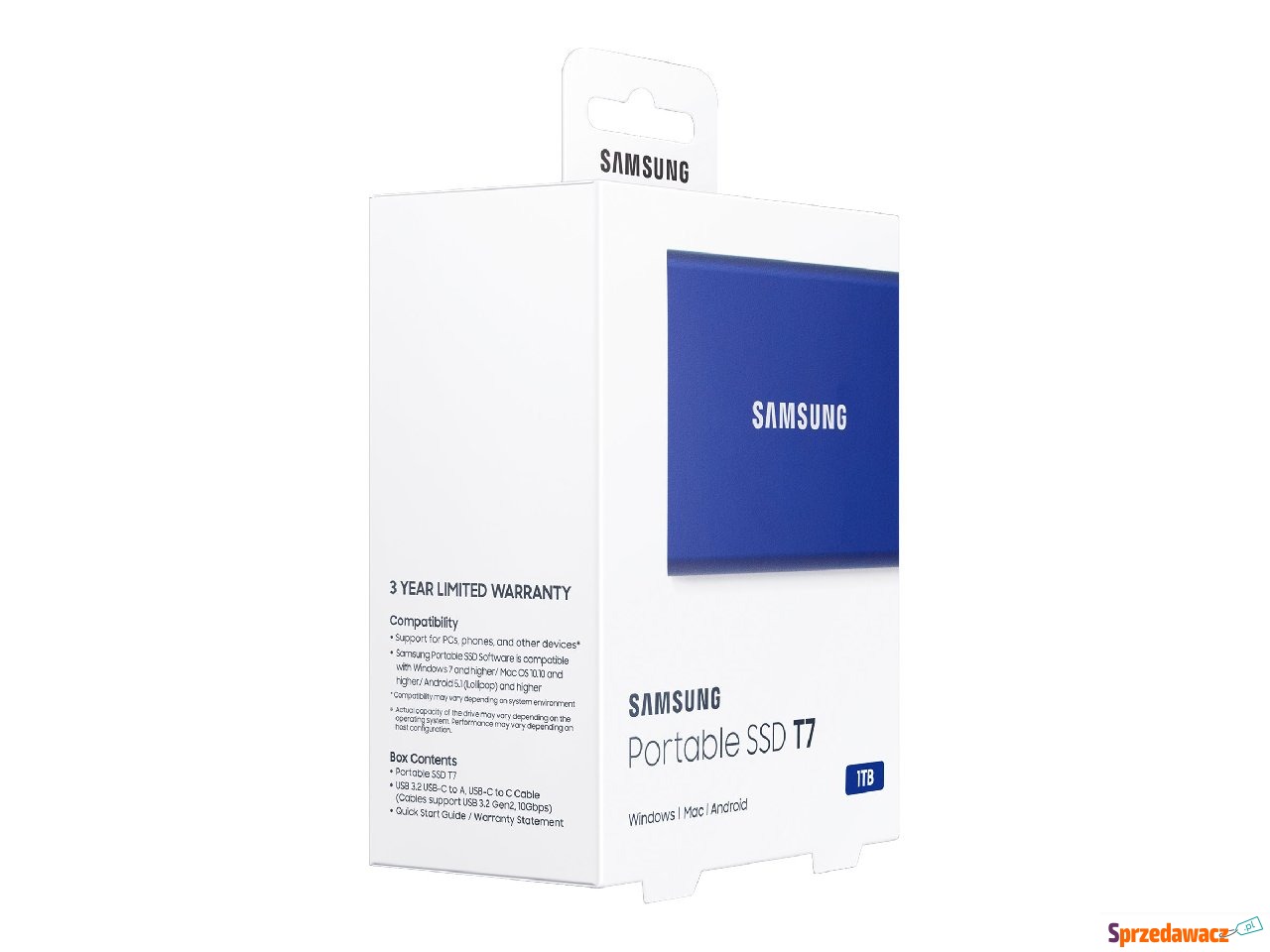 Dysk Samsung SSD T7 1TB MU-PC1...