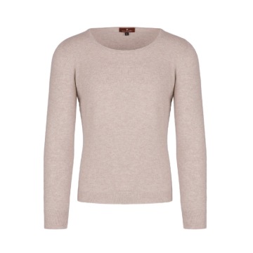 Beżowy sweter 100% kaszmir VAN THORN M