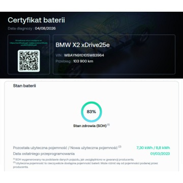 BMW X2  SUV 2023,  1.5 hybryda, automat - Na sprzedaż za 96 800 zł - Warszawa - zdjęcie 5