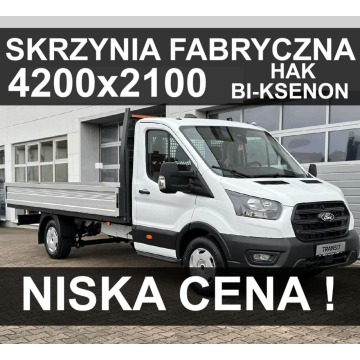 Ford Transit - Skrzynia fabryczna 4200x2100  Super Cena Bi-Ksenon !! 130KM