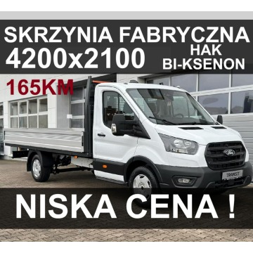 Ford Transit - Skrzynia fabryczna 4200x2100  Super Cena Bi-Ksenon !! 165KM