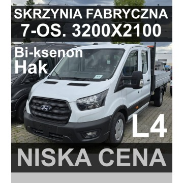 Ford Transit - Skrzynia fabryczna 3200x2100 Hak Bi-Ksenon