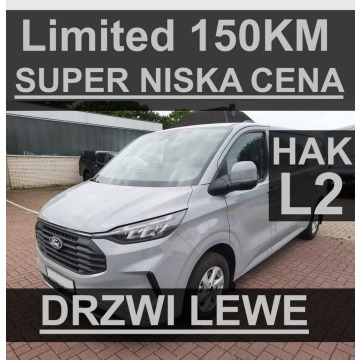 Ford Transit Custom - Limited 150KM Drzwi Lewe Super Cena od ręki !!