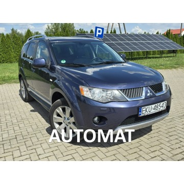 Mitsubishi Outlander - 2,4benz Automat.Napęd 4x4.Szyberdach.Skóry.7 osobowe.Tempomat