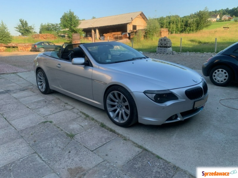 BMW Seria 6  Kabriolet 2004,  4.4 benzyna, automat - Na sprzedaż za 52 900 zł - Tarnów
