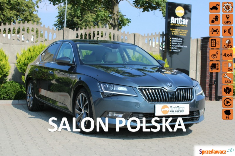 Skoda Superb  Sedan/Limuzyna 2018,  2.0 diesel, automat - Na sprzedaż za 82 900 zł - Zambrów