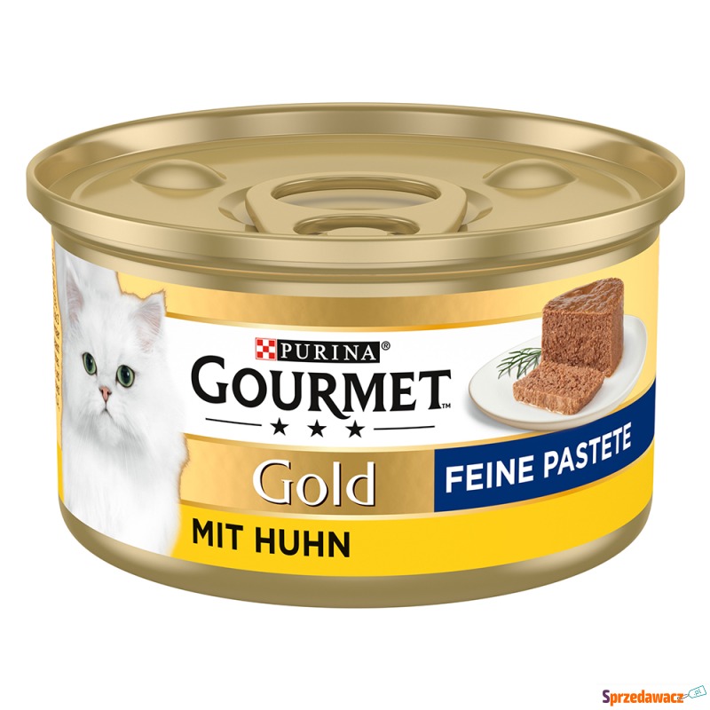 Megapakiet Gourmet Gold Feine Pastete, 48 x 85... - Karmy dla kotów - Kielce