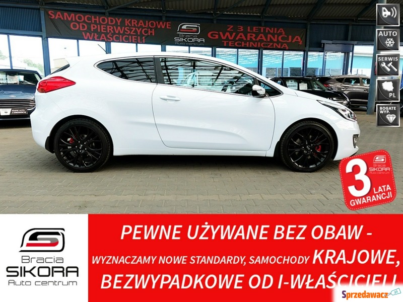 Kia Ceed  Hatchback 2014,  1.6 benzyna - Na sprzedaż za 36 900 zł - Mysłowice