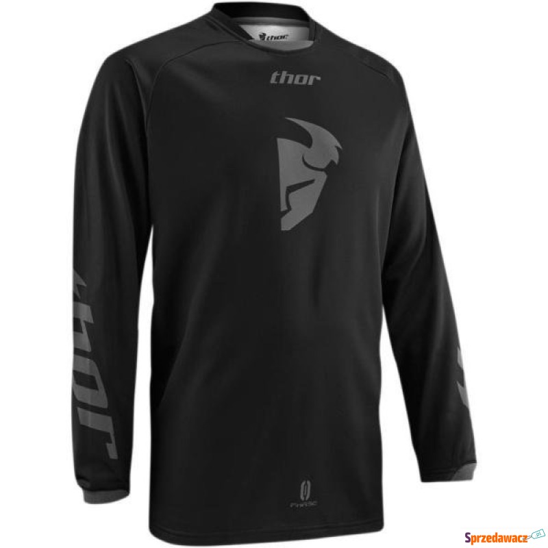 Bluza męska THOR PHASE BLACKOUT enduro cross atv... - Odzież motocyklowa - Lublin