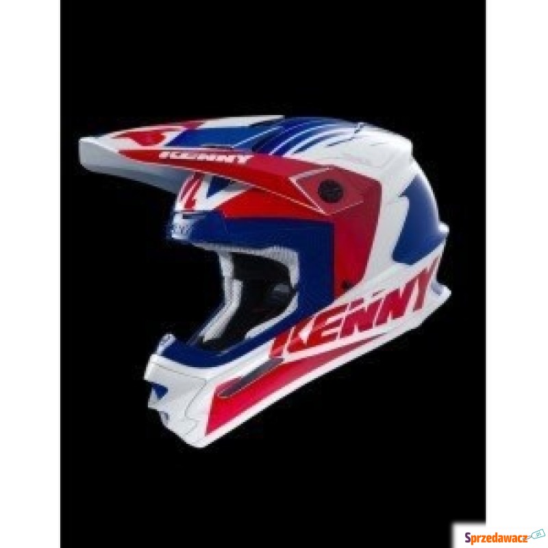 KENNY KASK TRACK BLUE-RED - Kaski motocyklowe - Rzeszów
