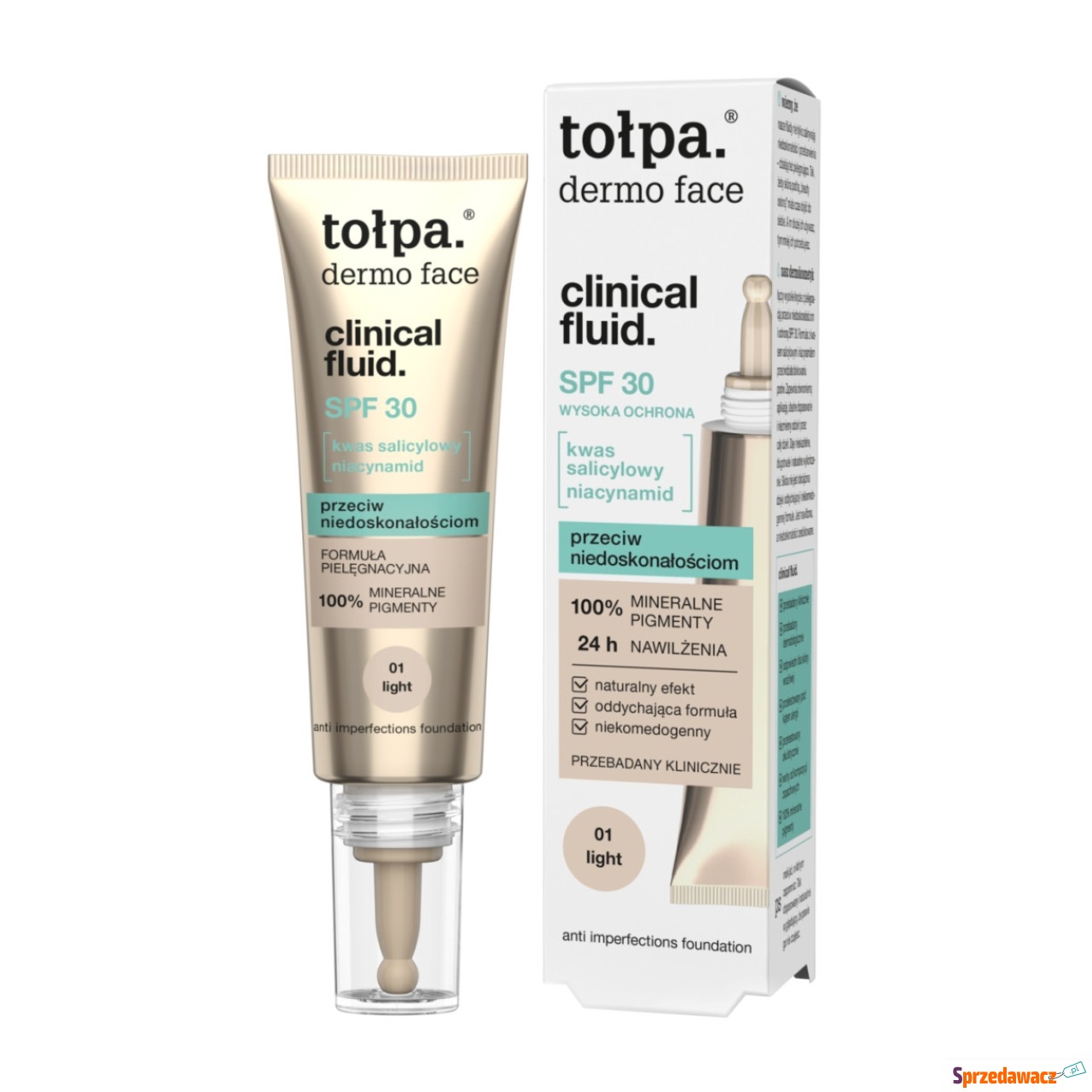 Tołpa Fluid kryjący do twarzy...
