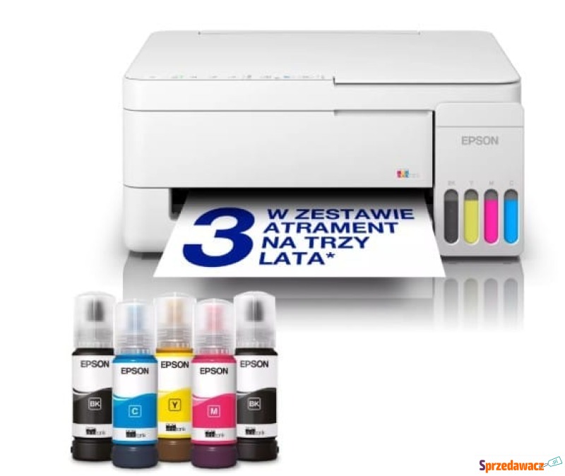 Kolorowa Epson EcoTank L3356