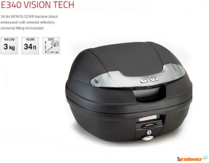 GIVI E340NT Kufer monolock 34L...