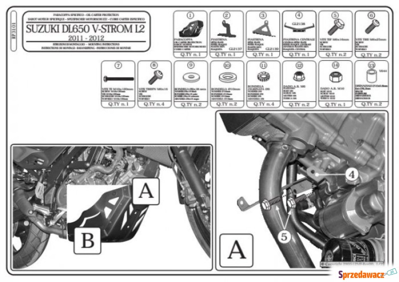 Givi RP3101 osłona miski olejowej...
