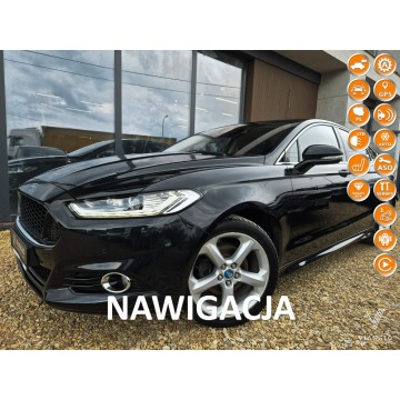 Ford Mondeo - Mondeo 2.0 TDCI Titanium 150km NAVI pdc LED kamera SERWIS 2016