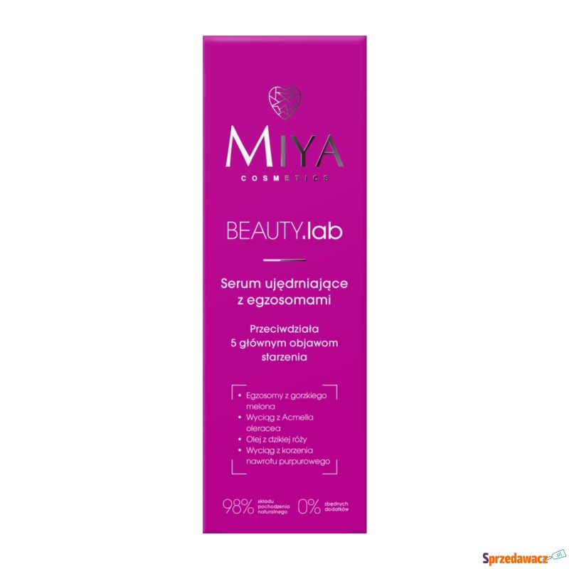 Miya Cosmetics Serum ujędrniające - Pielęgnacja twarzy, szyji - Gdańsk