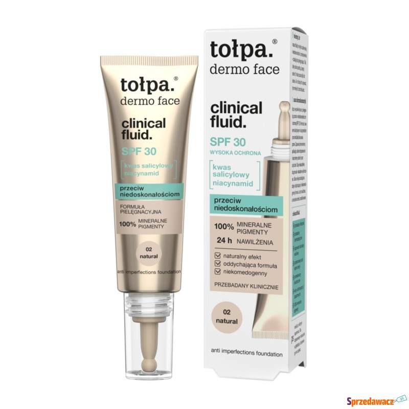 Tołpa Fluid kryjący do twarzy przeciw niedosk... - Pielęgnacja twarzy, szyji - Kutno