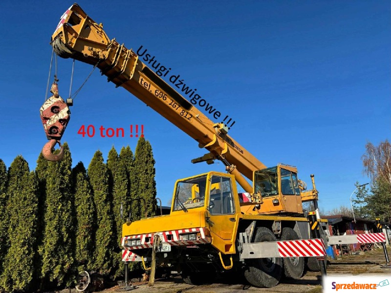 Usługi Dźwigiem 40ton - Usługi remontowo-budowlane - Katowice