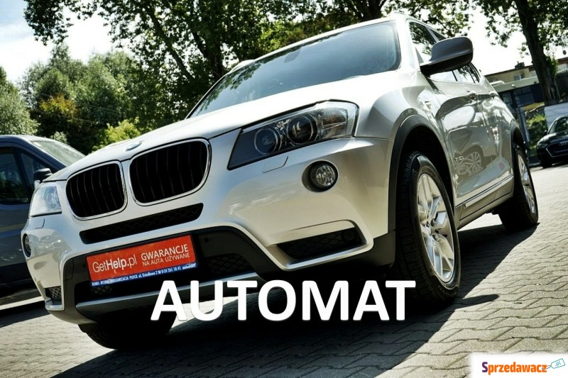 BMW X3  SUV 2012,  2.0 diesel, automat - Na sprzedaż za 39 800 zł - Płock